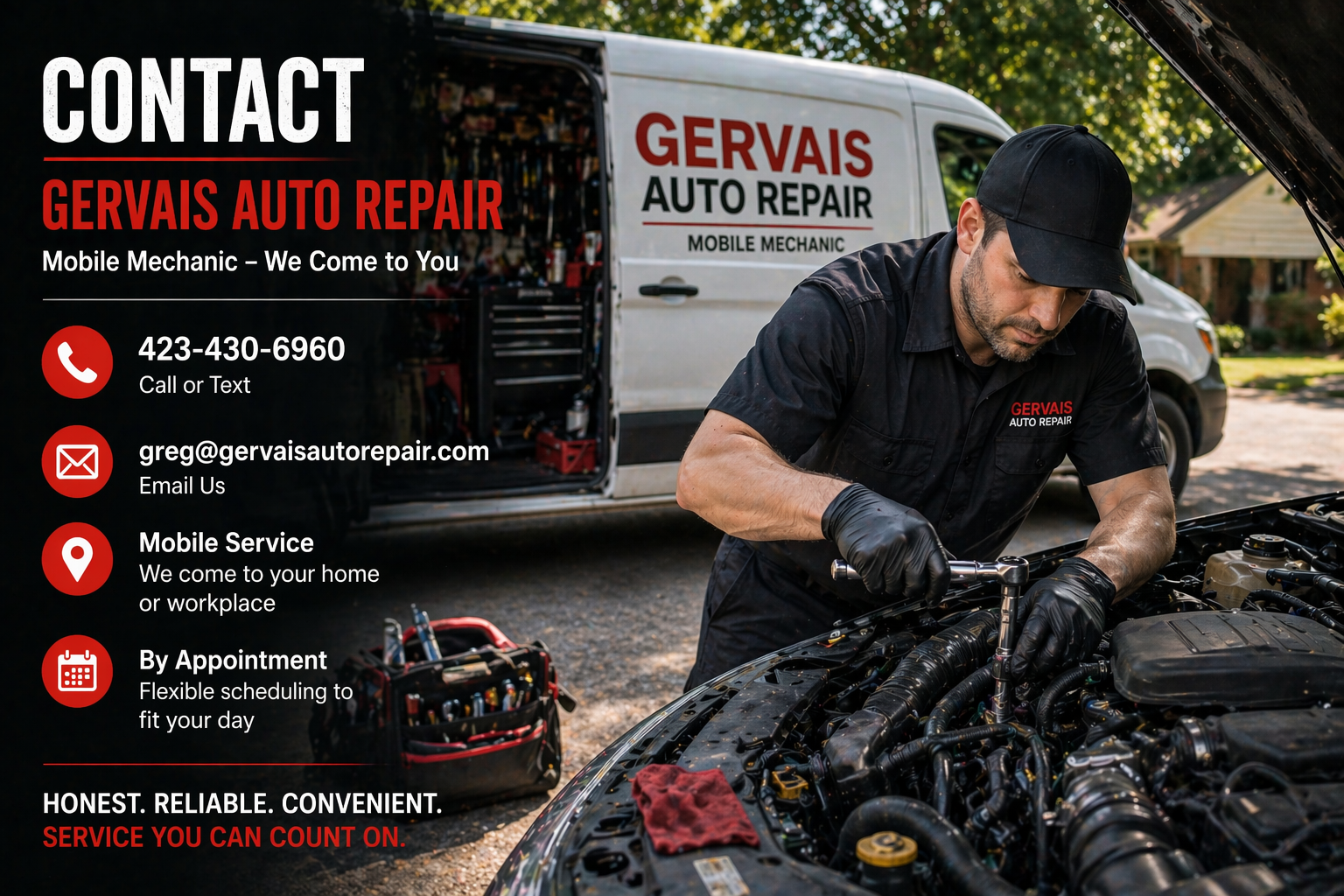 contact gervais auto repair